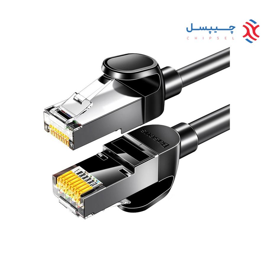 کابل شبکه Cat6 باسئوس مدل PCWL-F طول 50 سانتی متر