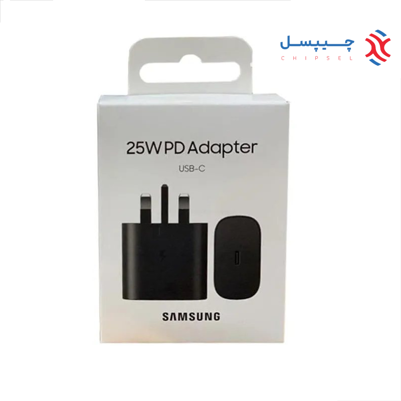 شارژر 25 وات USB-C اورجینال سامسونگ