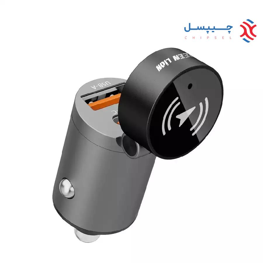 شارژر فندکی و ردیاب خودرو گرین لاین مدل GNTRACCHR
