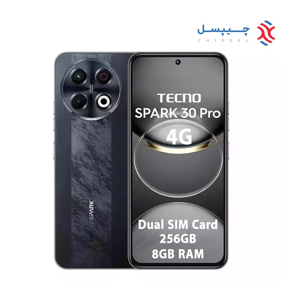 گوشی موبایل تکنو مدل Spark 30 Pro 4G دو سیم کارت/ ظرفیت 256 گیگابایت/ رم 8 گیگابایت