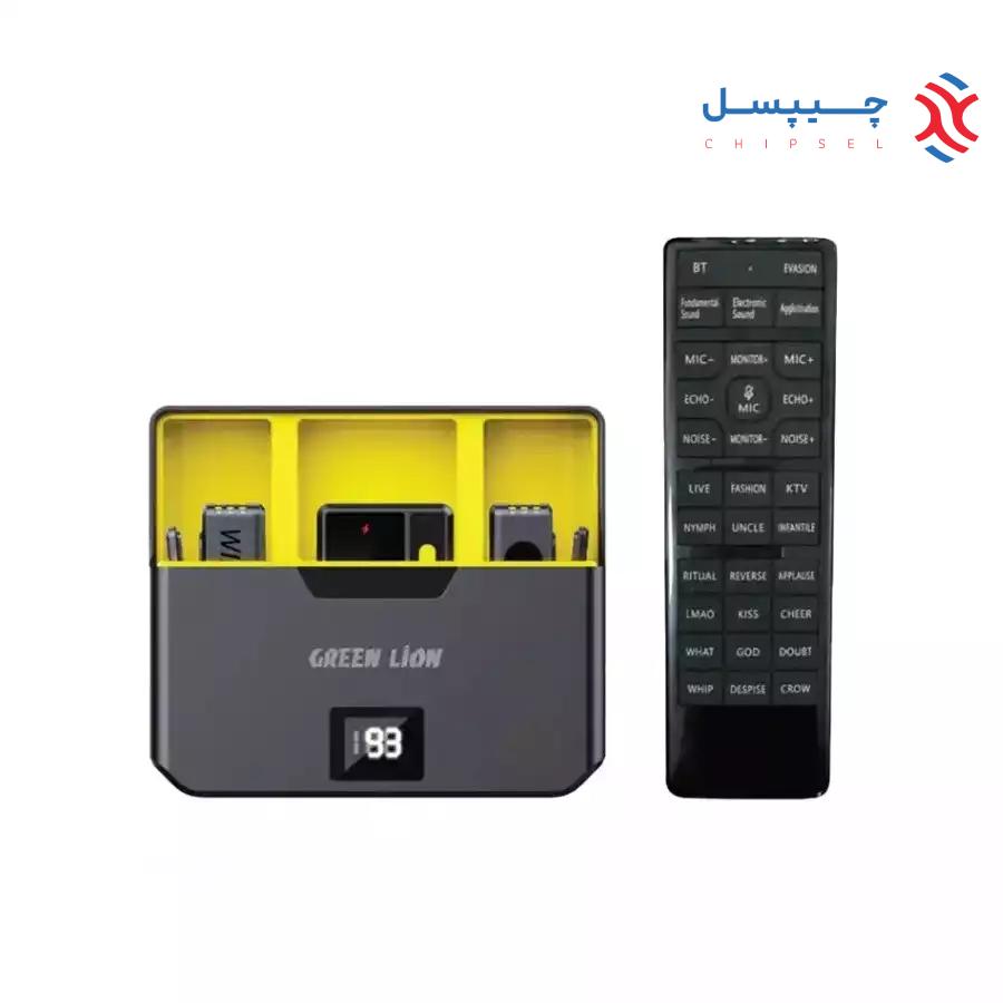 میکروفون یقه ای بی سیم با کنترل از راه دور گرین لاین مدل GNWMICRTC