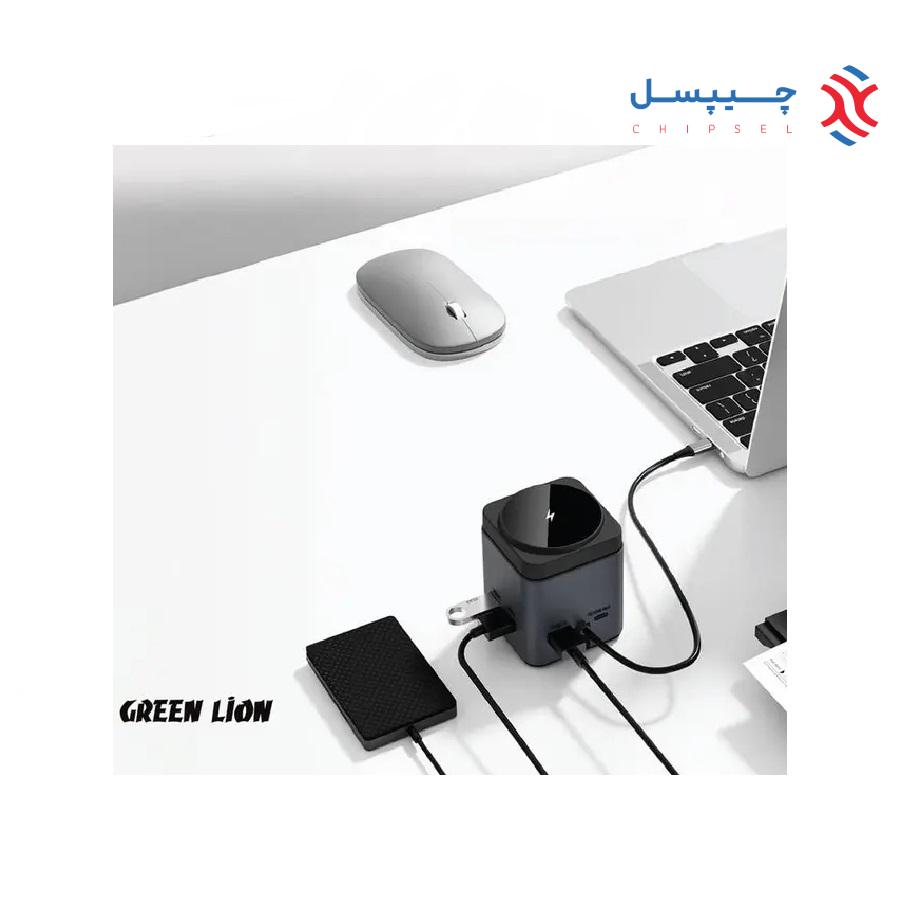 هاب و شارژر 9 در 1 گرین لاین مدل GN9IN1WC - Hub Docking Station
