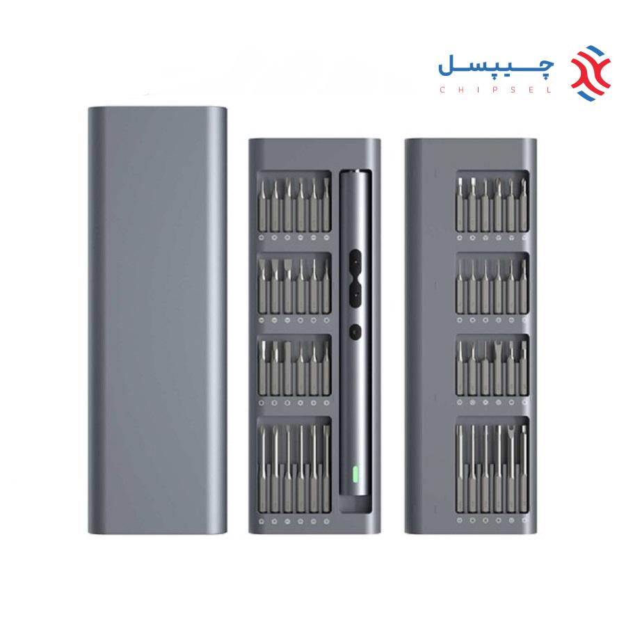 کیت پیچ گوشتی شارژی 48 تکه پاورولوژی مدل P62IN1ESGY