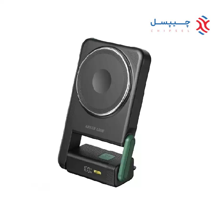 پاوربانک 10000 میلی آمپر گرین لاین مدل GNROMAG10 - Rotex MagSafe