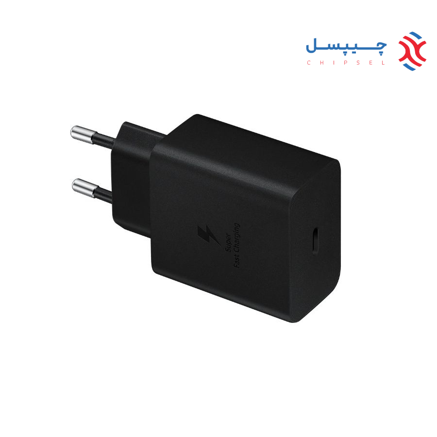 شارژر 45 وات USB-C اوریجینال سامسونگ همراه با کابل Type-C به Type-C