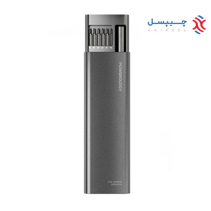 کیت پیچ گوشتی شارژی 48 تکه پاورولوژی مدل P62IN1ESGY
